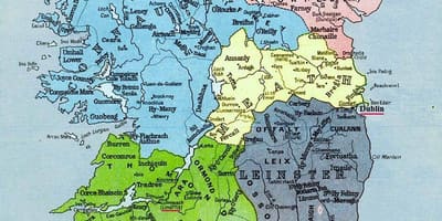 რუკა მეგალითური ირლანდია 